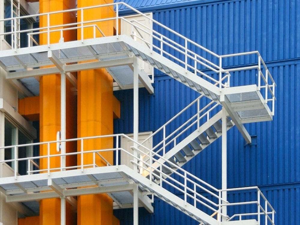 Pressurization System For Emergency Stairs
