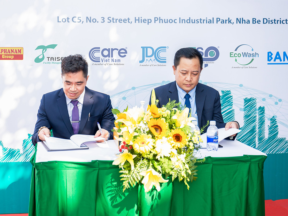 THE SIGNING CEREMONY OF STRATEGIC PARTNERSHIP BETWEEN TAISEI VN AND BANKAS COMPANY